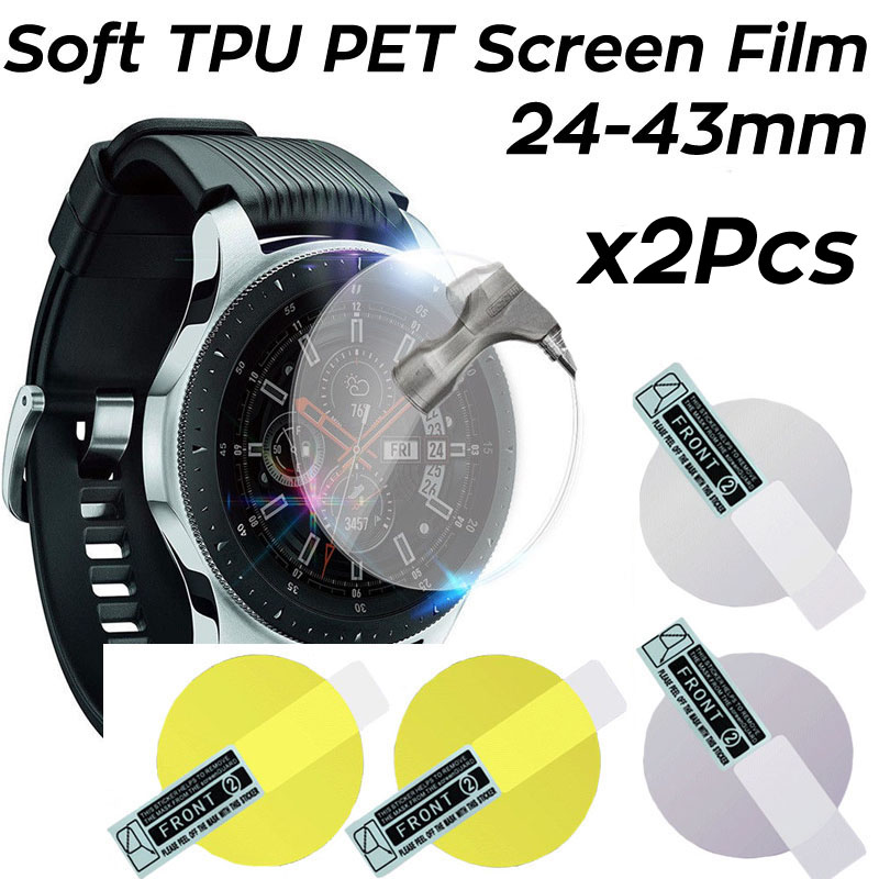 Garmin Smartwatch Accessories - 2 adet yumuşak hidrojel film çizilmez