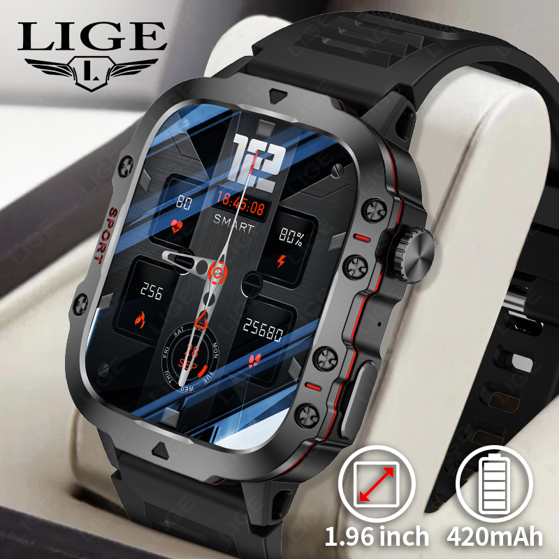 Smartwatch Face - LIGE Açık akıllı saat Erkekler 2.01
