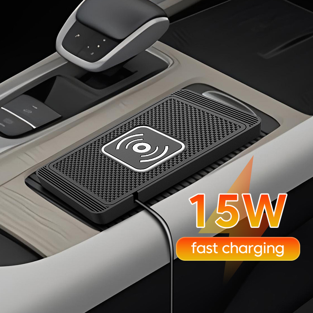 Wireless Charger Watch - 15w Kablosuz Şarj Cihazı Araç Kaymaz
