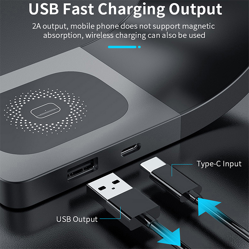 Metal Gövdeli 4'ü 1 Arada Kabl - Wireless Charger Watch incelemesi ve fiyatı
