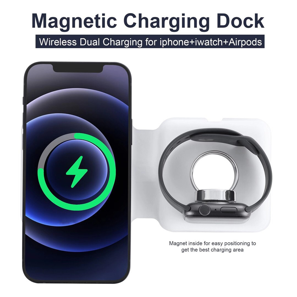 2IN1 Magsafe Duo manyetik kabl - Smartwatch X incelemesi ve fiyatı