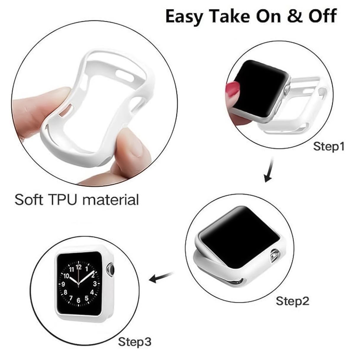Huawei için TPU silikon kılıf  - Garmin Smartwatch Accessories incelemesi ve fiyatı