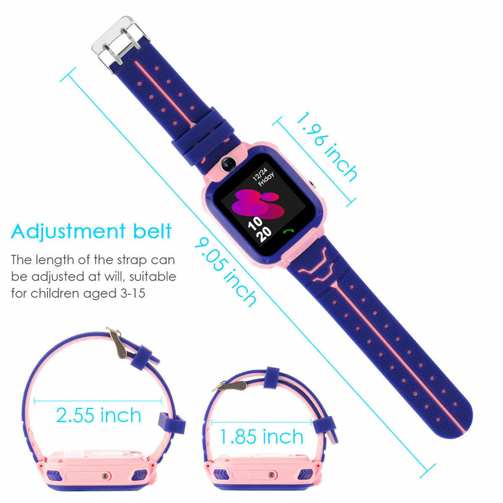 Q12 Çocuklar akıllı saat 2G Ac - Smartwatch Touch incelemesi ve fiyatı
