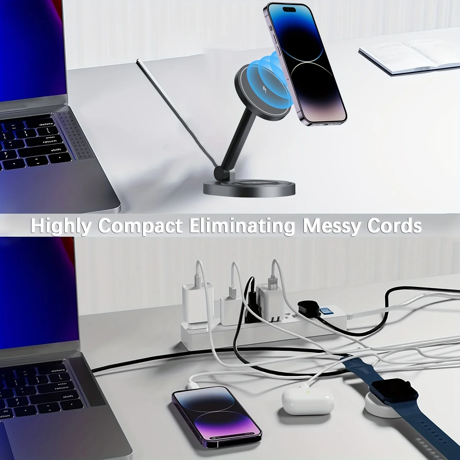 2 In 1 Manyetik Kablosuz Şarj  - Wireless Charger Watch incelemesi ve fiyatı