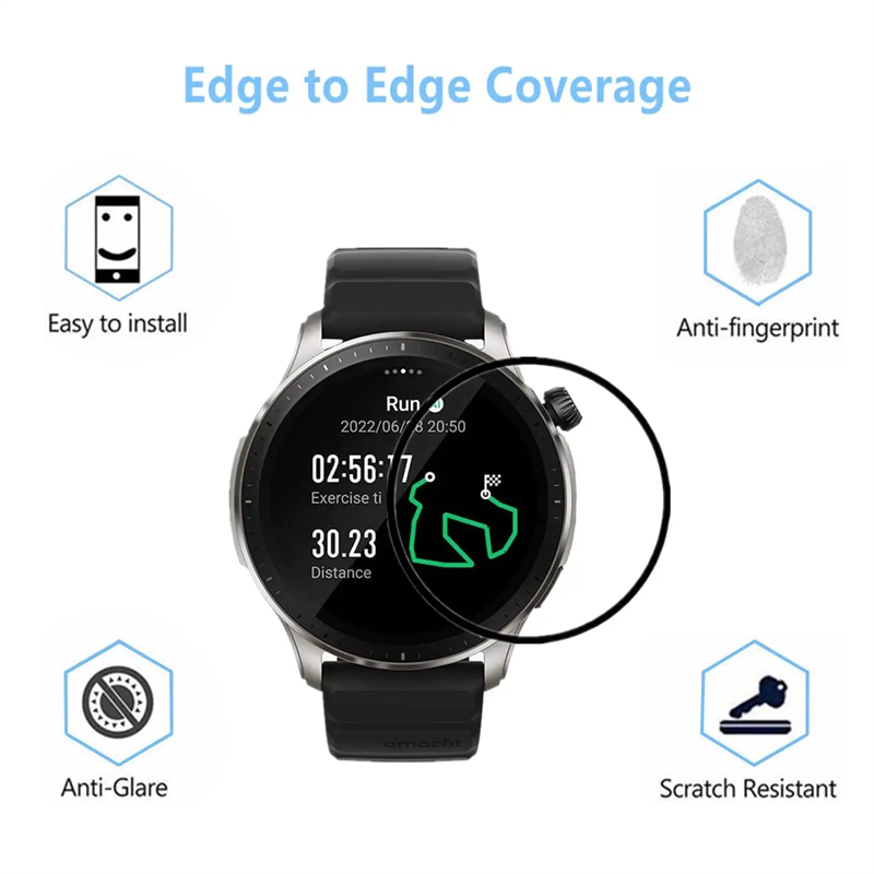 Amazfit GTR 4 ekran koruyucu k - Garmin Smartwatch Accessories incelemesi ve fiyatı