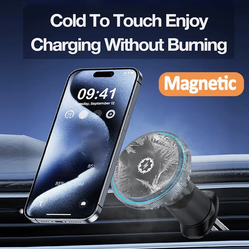 Buz Soğutmalı Manyetik Araç İç - Wireless Charger Watch incelemesi ve fiyatı