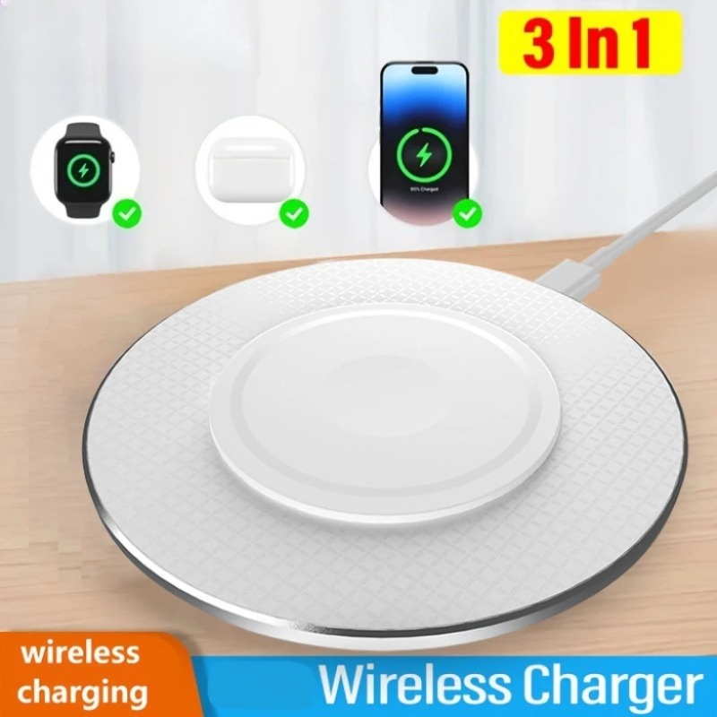 Kompakt 15W 3'ü 1 Arada Kablos - Wireless Charger Watch incelemesi ve fiyatı
